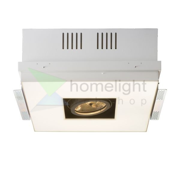 OFFICE TWIN süllyesztett lámpa fehér 230V/12V 2GX13+G53 55+50W