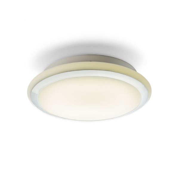 Kép AREA 35 2D mennyezeti lámpa  opál üveg/króm 230V GR10q 28W IP44