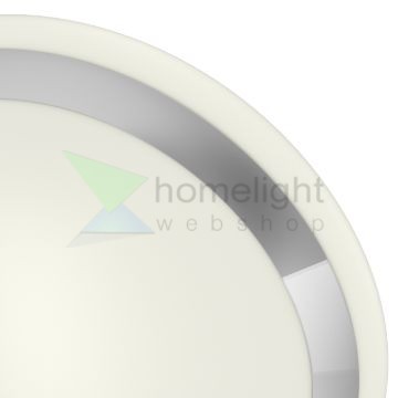 AREA 35 2D mennyezeti lámpa  opál üveg/króm 230V GR10q 28W IP44