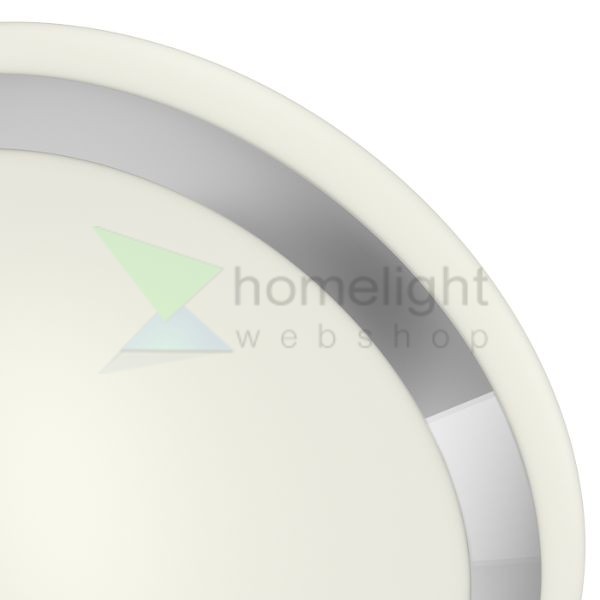 AREA 35 2D mennyezeti lámpa  opál üveg/króm 230V GR10q 28W IP44