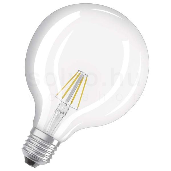 Kép OSRAM Retrofit Globe 125   világos 230V E27 LED EQ40  2700K