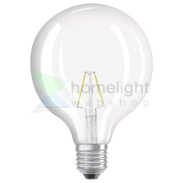 OSRAM Retrofit Globe 125   világos 230V E27 LED EQ25  2700K