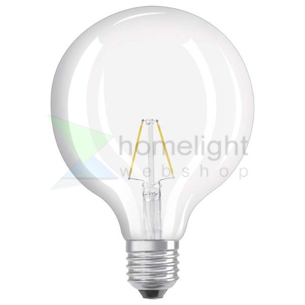 OSRAM Retrofit Globe 125   világos 230V E27 LED EQ25  2700K