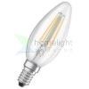 OSRAM Retrofit gyertya alakú világos 230V E14 LED EQ40 2700K