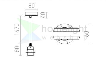 ELISA egyfázisú áramkörös sínre FEKAS1+FEK+FEKKF   230V LED E27 15W