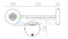FLAP fali lámpa króm 230V LED 4.2W 120° 3000K