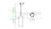 SANSSOUCI háromfázisú áramkörös sínre  krómozott üveg 230V LED E27 15W