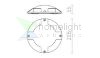 TOPTOP IV talaj antracitszürke  230V LED 4x1W IP67  3000K