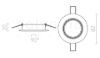 Kép TOPIC R dönthető lámpa matt fehér  230V LED GU10 8W