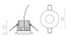 Kép WATERBOY R   matt nikkel 230V LED 10W 40° IP65  3000K