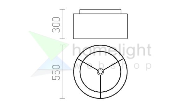 DOUBLE 55/30 lámpabúra  Polycotton fehér/fehér PVC  max. 23W