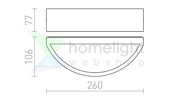LESA fali lámpa fekete  230V LED E27 15W IP54