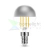 Modee Smart Lighting LED Filament Globe Mini P45 Silver Top 4W E14 320° 2700K (380 lumen)