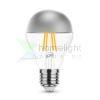 Modee Smart Lighting LED Filament Globe A60 Silver Top 4W E27 320° 2700K (400 lumen)