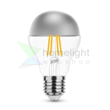 Modee Smart Lighting LED Filament Globe A60 Silver Top 4W E27 320° 2700K (400 lumen)