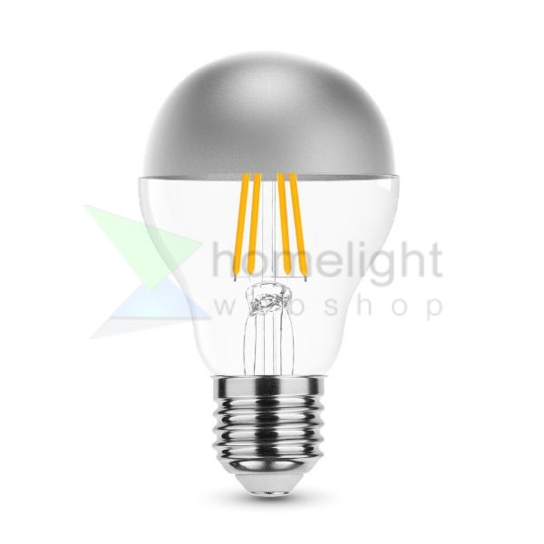 Modee Smart Lighting LED Filament Globe A60 Silver Top 4W E27 320° 2700K (400 lumen)