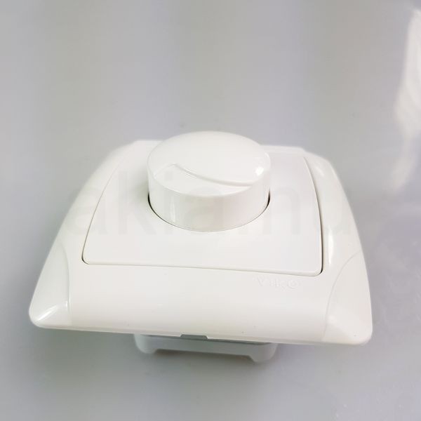 Szabályzó fali süllyesztett kapcsoló fehér - dimmer