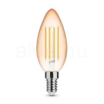 Modee Lighting LED Filament Amber Candle C35 4W E14 320° 1800K (360 lumen)