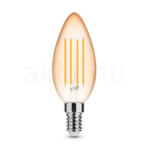 Modee Lighting LED Filament Amber Candle C35 4W E14 320° 1800K (360 lumen)