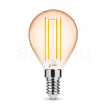 Modee Lighting LED Filament Amber Globe Mini G45 4W E14 320° 1800K (360 lumen)