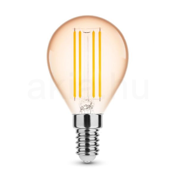 Modee Lighting LED Filament Amber Globe Mini G45 4W E14 320° 1800K (360 lumen)