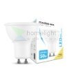 LED Izzó Spot Alu-Plastic 7W GU10 110° 2700K (550 lumen) dimm.