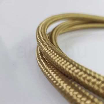 Bronz textil bevonatú vezeték 2x0,75	