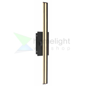 VIGGO 41499B fekete falikar fürdőszobai IP44