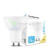 LED Izzó Spot Alu-Plastic 5W GU10 110° 2700K (400 lumen)