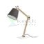 NIZZA 18/15 lámpabúra  Polycotton fekete/fehér PVC  max. 28W