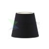 NIZZA 18/15 lámpabúra  Polycotton fekete/fehér PVC  max. 28W