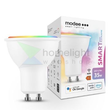 Modee LED Smart (Tuya Wi-Fi) GU10 (spot) 4,7W 110° RGB (400 lumen)