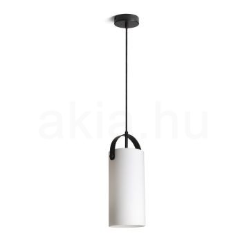 JULIETTA 31 függö lámpa opál üveg/fekete 230V E27 20W