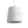 POLLOCK függö lámpa fehér/világosszürke 230V E27 28W