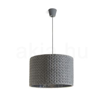 AINO 40 függö lámpa szürke króm 230V E27 28W