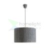 AINO 40 függö lámpa szürke króm 230V E27 28W