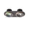 SHARM R II süllyesztett lámpa barna/gyöngyházarany  230V LED 2x10W 24°  3000K