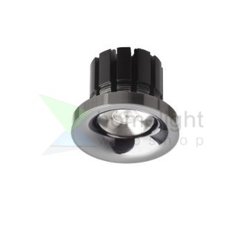 SHARM PLUS süllyesztett lámpa  fekete króm 230V LED 10W 24°  3000K