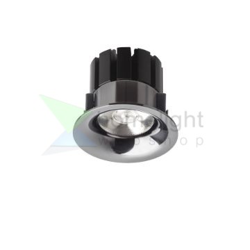 SHARM BASE süllyesztett lámpa  fekete króm 230V LED 10W 24°  3000K