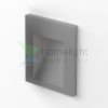 TESS SQ süllyesztett lámpa ezüstszürke  230V LED 3W IP54  3000K