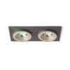 SHARM SQ II süllyesztett lámpa gyöngyházarany/barna  230V LED 2x10W 24°  3000K