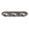 SHARM R III süllyesztett lámpa barna/gyöngyházarany  230V LED 3x10W 24°  3000K