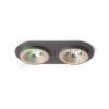 SHARM R II süllyesztett lámpa gyöngyházarany/barna  230V LED 2x10W 24°  3000K