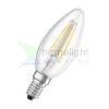 OSRAM Retrofit gyertya alakú  világos 230V E14 LED EQ60  2700K