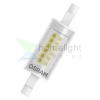 OSRAM SLIM LINE 78mm   világos 230V R7S LED EQ60 300°  2700K