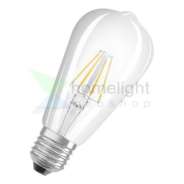 OSRAM Retrofit Edison   világos 230V E27 LED EQ40  2700K