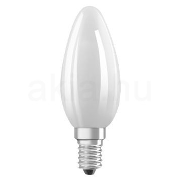 OSRAM Retrofit gyertya alakú DIMMER  matt 230V E14 LED EQ60  2700K