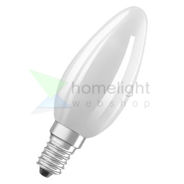 OSRAM Retrofit gyertya alakú DIMMER  matt 230V E14 LED EQ60  2700K