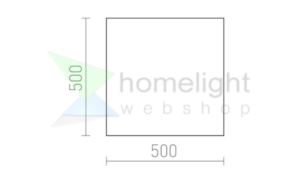 DIFFUSER SQ 50 PMMA   tej akril 