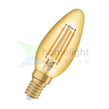 OSRAM Vintage gyertya alakú izzó   230V E14 LED EQ35  2400K